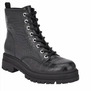 Nine West | Croc Combat Boots